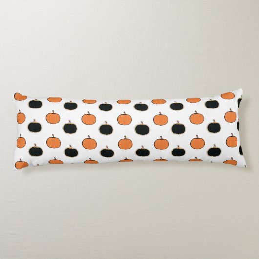 Coussins Longs Halloween/citrouille lancer l'oreiller (Dos)