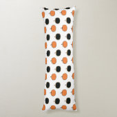 Coussins Longs Halloween/citrouille lancer l'oreiller (Dos (Vertical))