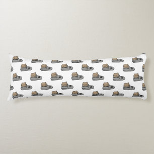 Coussins Longs Halloween, Gentil Fantôme Gris, Trick Or Treat, Ho