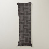 Coussins Longs HAMbyWG Gris/Noir (Devant (Vertical))