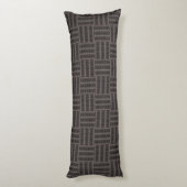 Coussins Longs HAMbyWG Gris/Noir (Dos (Vertical))