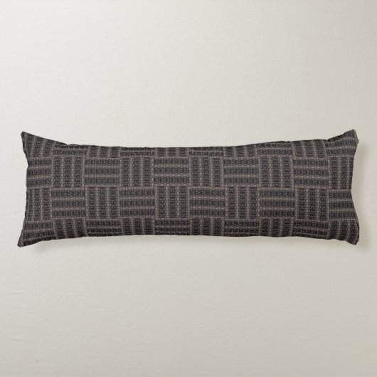 Coussins Longs HAMbyWG Gris/Noir (Devant)