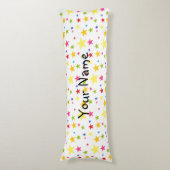 Coussins Longs HAMbyWG - Stars multicolores (Devant (Vertical))