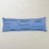 Coussins Longs HAMbyWG - Thème d'ami, look dénudé (Dos)