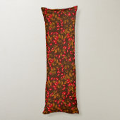 Coussins Longs hanches roses, brune et rouge (Dos (Vertical))