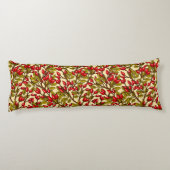 Coussins Longs hanches roses, rouge, vert, jaune (Dos)