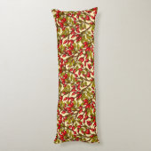 Coussins Longs hanches roses, rouge, vert, jaune (Dos (Vertical))