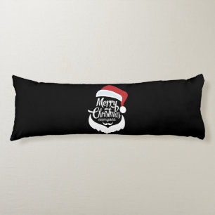 Coussins Longs Happy Christmas   Santa Claus Say Merry Christmas