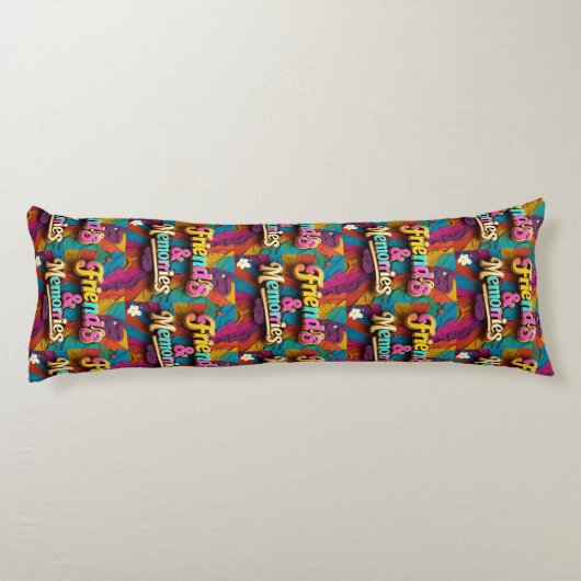 Coussins Longs "Happy Memories Only" (Dos)