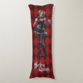 Coussins Longs Harley Quinn Avec Dice Fuzzy (Devant (Vertical))
