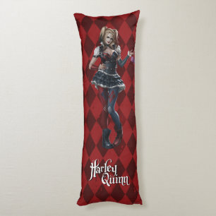 Coussins Longs Harley Quinn Avec Dice Fuzzy