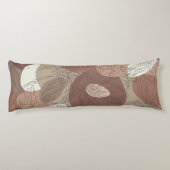 Coussins Longs Harmonie botanique Mocha Hibiscus (Dos)