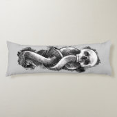 Coussins Longs Harry Potter | Aquarelle de marque foncée (Devant)