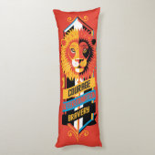 Coussins Longs Harry Potter | GRYFFINDOR™ House Traits Sigil (Dos (Vertical))