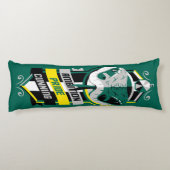 Coussins Longs Harry Potter | SLYTHERIN™ House Traits Sigil (Dos)