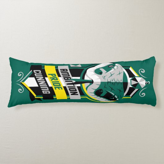 Coussins Longs Harry Potter | SLYTHERIN™ House Traits Sigil (Devant)