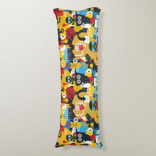 Coussins Longs Heure d'été (Devant (Vertical))