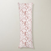 Coussins Longs Heureuse Sainte-Valentin (Devant (Vertical))