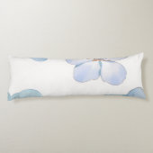 Coussins Longs Hibiscus bleu (Dos)