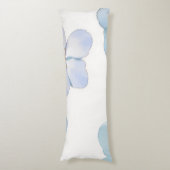 Coussins Longs Hibiscus bleu (Devant (Vertical))