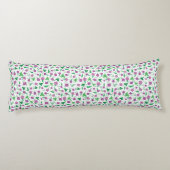 Coussins Longs Hibiscus pourpre (Dos)