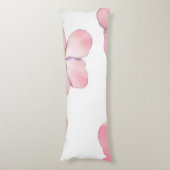 Coussins Longs Hibiscus rose (Devant (Vertical))