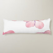 Coussins Longs Hibiscus rose (Devant)