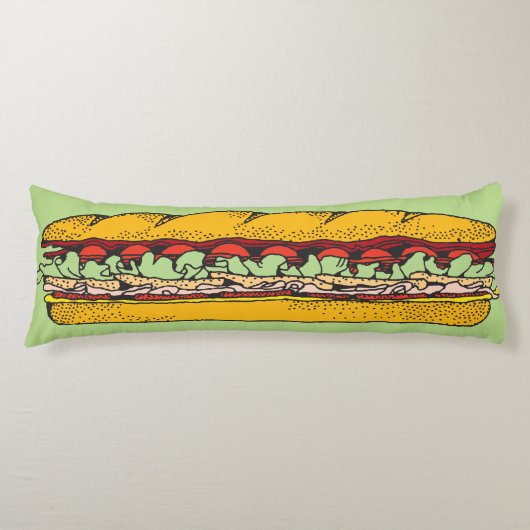 Coussins Longs Hoagie géant (Devant)