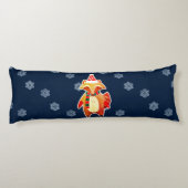 Coussins Longs Holiday Raccoon (Dos)