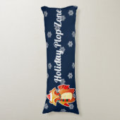 Coussins Longs Holiday Raccoon (Devant (Vertical))