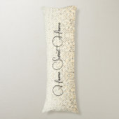 Coussins Longs Home Sweet Home Or Ombre Speckled (Devant (Vertical))