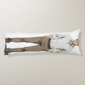 Coussins Longs Homme blond beau Anime (Dos)