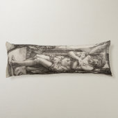 Coussins Longs Homme des peines par Albrecht Durer (Dos)