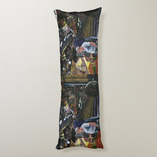 Coussins Longs Hommes du commerce, Jérusalem (Dos (Vertical))