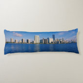 Coussins Longs Horizon de Miami, la Floride (Dos)