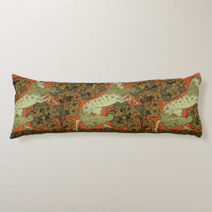 Coussins Longs Horse Arts médiévaux Artisanat Art Nouveau