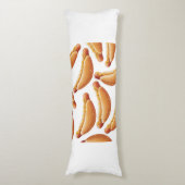 Coussins Longs Hot Dog Tout Américain. (Devant (Vertical))