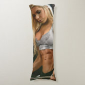 Coussins Longs Hot Fitness Girl (Devant (Vertical))