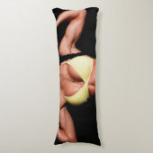 Coussins Longs Hot Fitness Girl (Devant (Vertical))