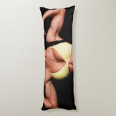 Coussins Longs Hot Fitness Girl (Dos (Vertical))