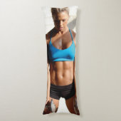 Coussins Longs Hot Fitness Girl (Devant (Vertical))