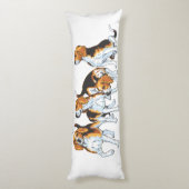 Coussins Longs Hound beagle (Dos (Vertical))
