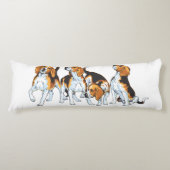 Coussins Longs Hound beagle (Devant)