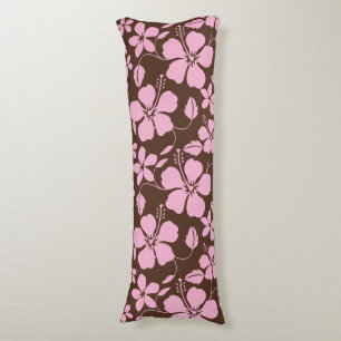 COUSSINS LONGS HULA HAWAIEN (HIBISCUS) BRUN/ROSE