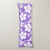 COUSSINS LONGS HULA HAWAIEN (HIBISCUS) LILAS CLAIR (Dos (Vertical))