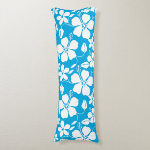 COUSSINS LONGS HULA HAWAIENNE (HIBISCUS) BLEU
