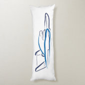 Coussins Longs Hydroplane 01 Bleu (Dos (Vertical))