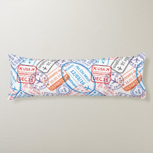 Coussins Longs Icône Voyage (Devant)