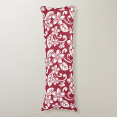 COUSSINS LONGS ÎLE PLUMERIA (ROUGE CARDINAL) (Devant (Vertical))