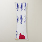 Coussins Longs Îles espagnoles (Devant (Vertical))